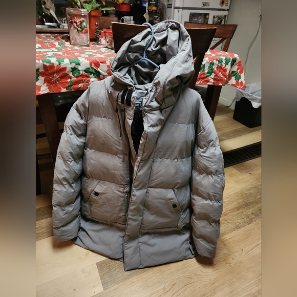 Hooded Winter Padded Warm Winter Coat NEW XXL Plus Size Mens or Womens - Picture 5 of 7